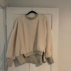fuzzy free people camden sweatshirt